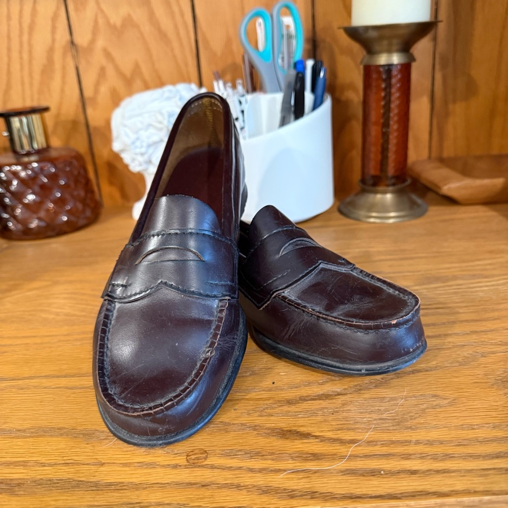 Eastland Dark Brown Leather Loafers